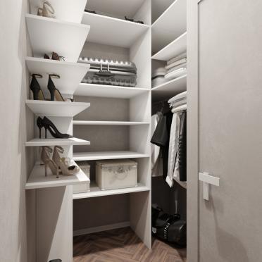 Интерьер гардеробной  смотреть на Basicdecor