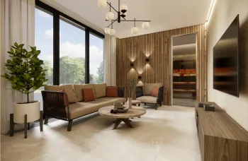 Интерьер гостиной  смотреть на Basicdecor