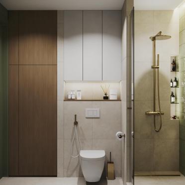 Интерьер ванной  смотреть на Basicdecor