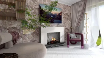 Интерьер гостиной  смотреть на Basicdecor