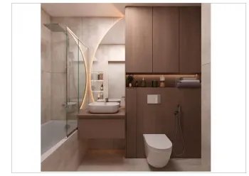 Интерьер ванной  смотреть на Basicdecor