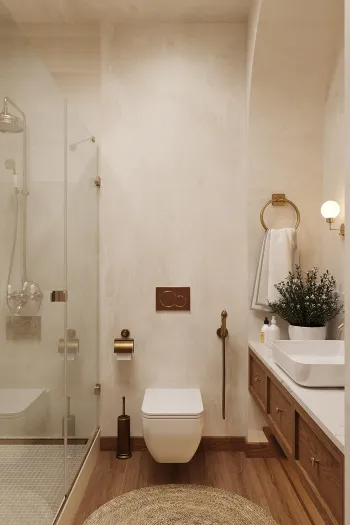 Интерьер ванной  смотреть на Basicdecor