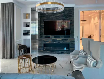 Интерьер гостиной  смотреть на Basicdecor