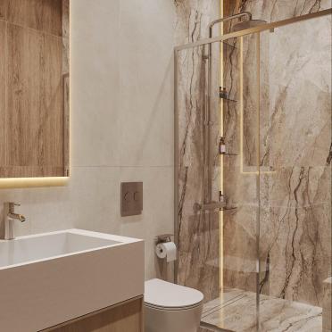 Интерьер ванной  смотреть на Basicdecor