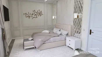 Интерьер спальни cветильниками над кроватью в ампире смотреть на Basicdecor