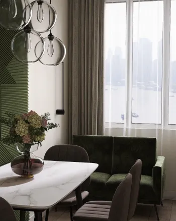 Интерьер столовой  смотреть на Basicdecor