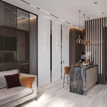 Интерьер гостиной в современном стиле смотреть на Basicdecor