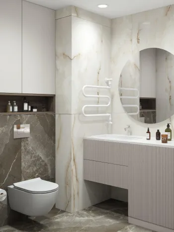 Интерьер ванной  смотреть на Basicdecor