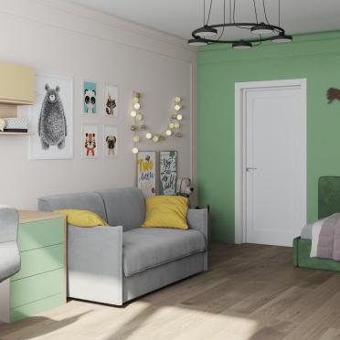 Интерьер детской  смотреть на Basicdecor