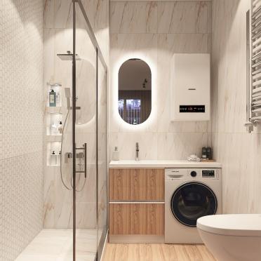 Интерьер ванной  смотреть на Basicdecor