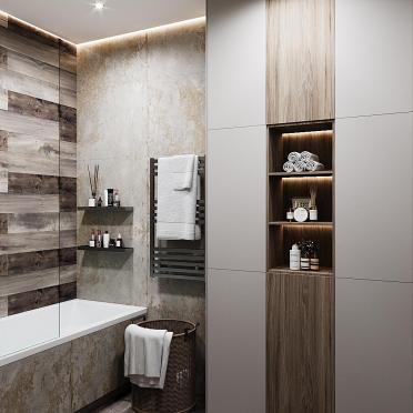 Интерьер ванной  смотреть на Basicdecor