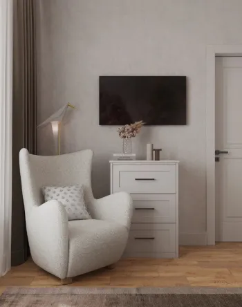 Интерьер спальни  смотреть на Basicdecor