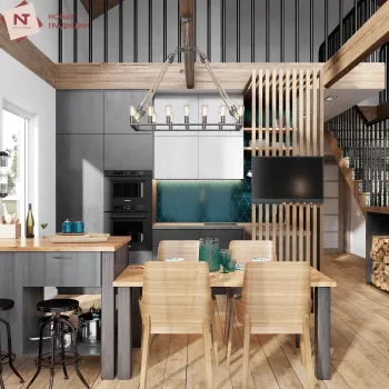Интерьер кухни в современном стиле смотреть на Basicdecor