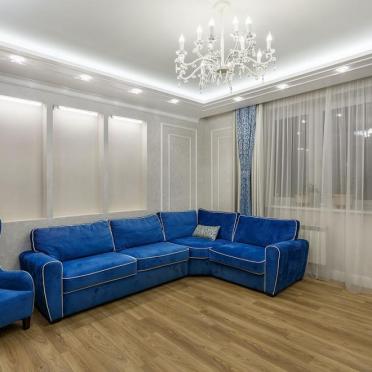 Интерьер гостиной в неоклассике смотреть на Basicdecor