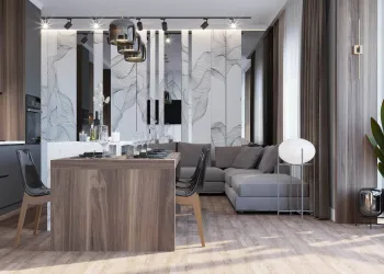 Интерьер гостиной в современном стиле смотреть на Basicdecor