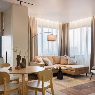 Интерьер гостиной  смотреть на Basicdecor