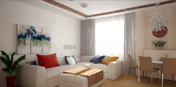 Интерьер спальни с проходной  смотреть на Basicdecor