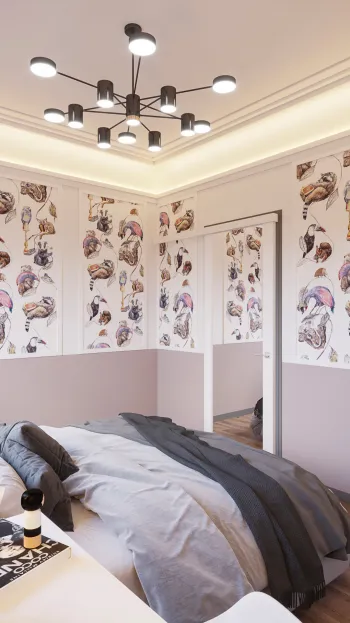 Интерьер спальни в современном стиле смотреть на Basicdecor