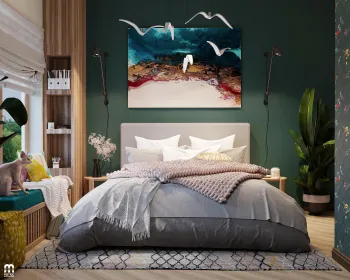 Интерьер спальни  смотреть на Basicdecor