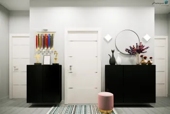 Интерьер прихожей в скандинавском стиле смотреть на Basicdecor
