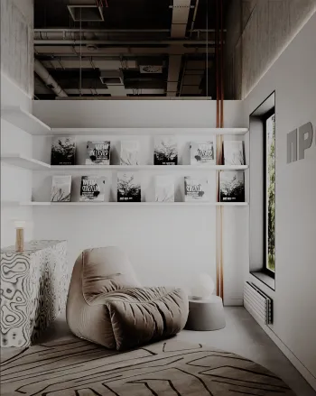 Интерьер гостиной  смотреть на Basicdecor