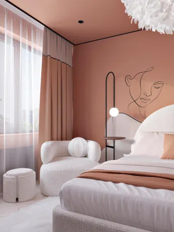 Интерьер спальни  смотреть на Basicdecor