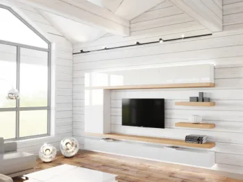 Интерьер гостиной в современном стиле смотреть на Basicdecor