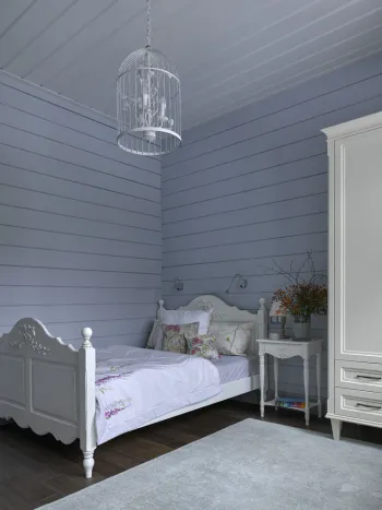 Интерьер детской с в деревянном доме в стиле кантри смотреть на Basicdecor