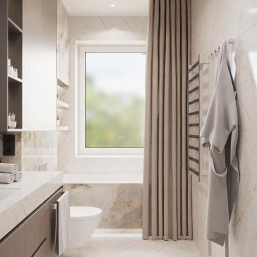 Интерьер ванной  смотреть на Basicdecor