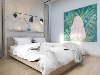 Интерьер спальни  смотреть на Basicdecor