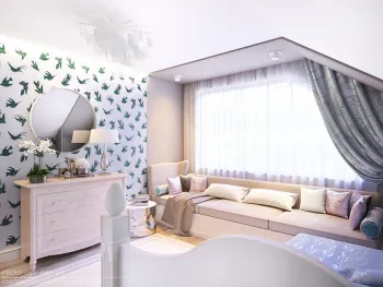 Интерьер детской в неоклассике смотреть на Basicdecor