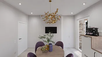 Интерьер столовой  смотреть на Basicdecor