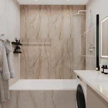 Интерьер ванной  смотреть на Basicdecor