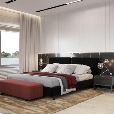 Интерьер спальни  смотреть на Basicdecor