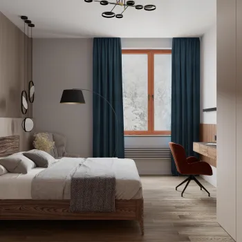 Интерьер спальни  смотреть на Basicdecor