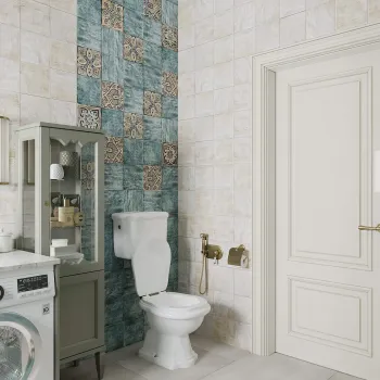 Интерьер ванной  смотреть на Basicdecor