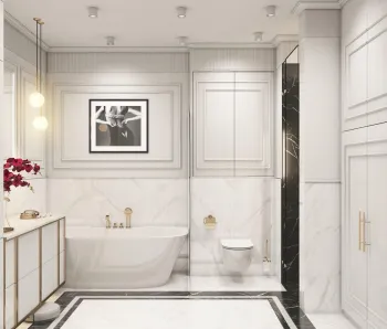 Интерьер ванной  смотреть на Basicdecor