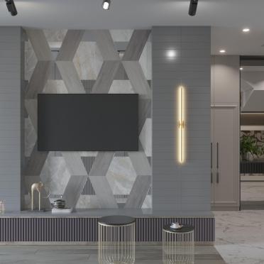 Интерьер кухни c подсветкой  смотреть на Basicdecor