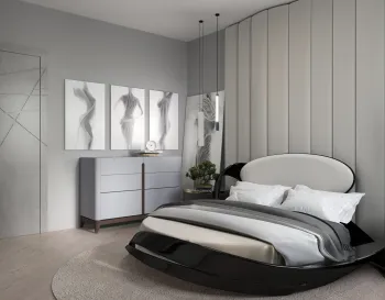 Интерьер спальни в современном стиле смотреть на Basicdecor