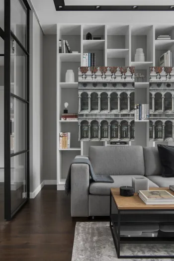 Интерьер гостиной в современном стиле смотреть на Basicdecor