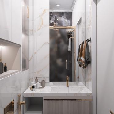 Интерьер ванной  смотреть на Basicdecor