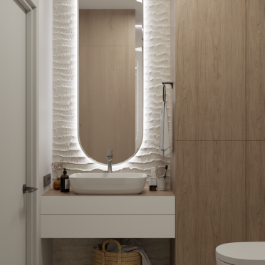 Интерьер ванной  смотреть на Basicdecor