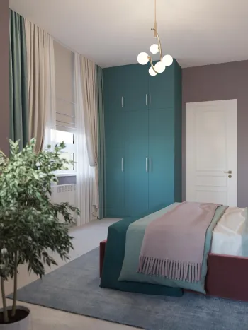 Интерьер спальни  смотреть на Basicdecor