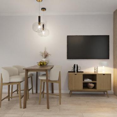 Интерьер cветильниками над столом  смотреть на Basicdecor