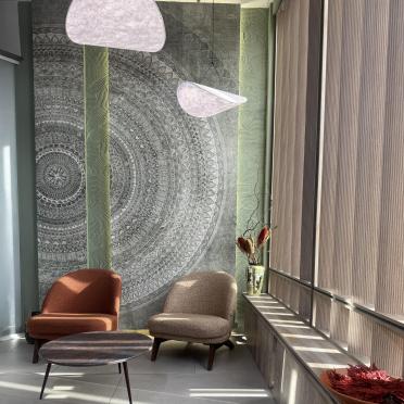 Интерьер с жалюзи  смотреть на Basicdecor