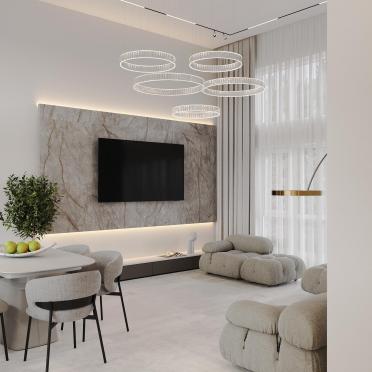 Интерьер гостиной  смотреть на Basicdecor