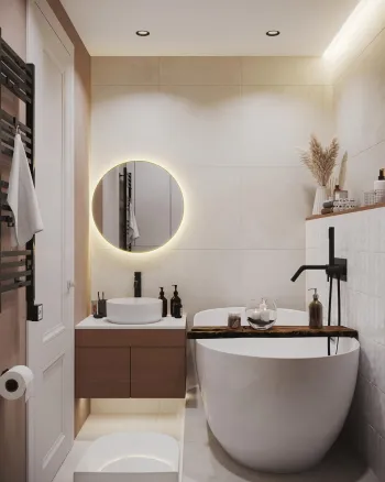 Интерьер ванной  смотреть на Basicdecor