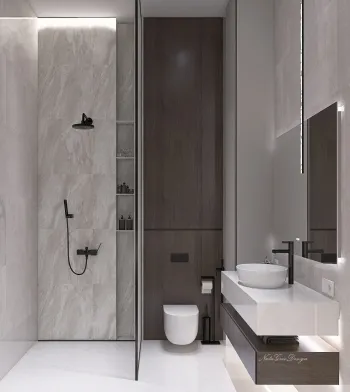 Интерьер ванной  смотреть на Basicdecor