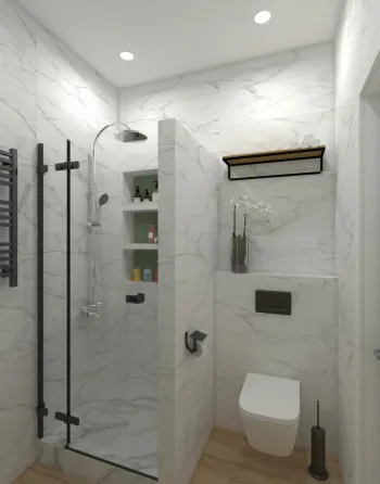 Интерьер ванной  смотреть на Basicdecor