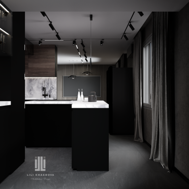 Интерьер кухни в современном стиле и гоблинкоре смотреть на Basicdecor